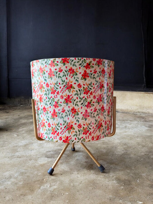 Modern Metal Indoor Planter (Big Size) with Metal Stand