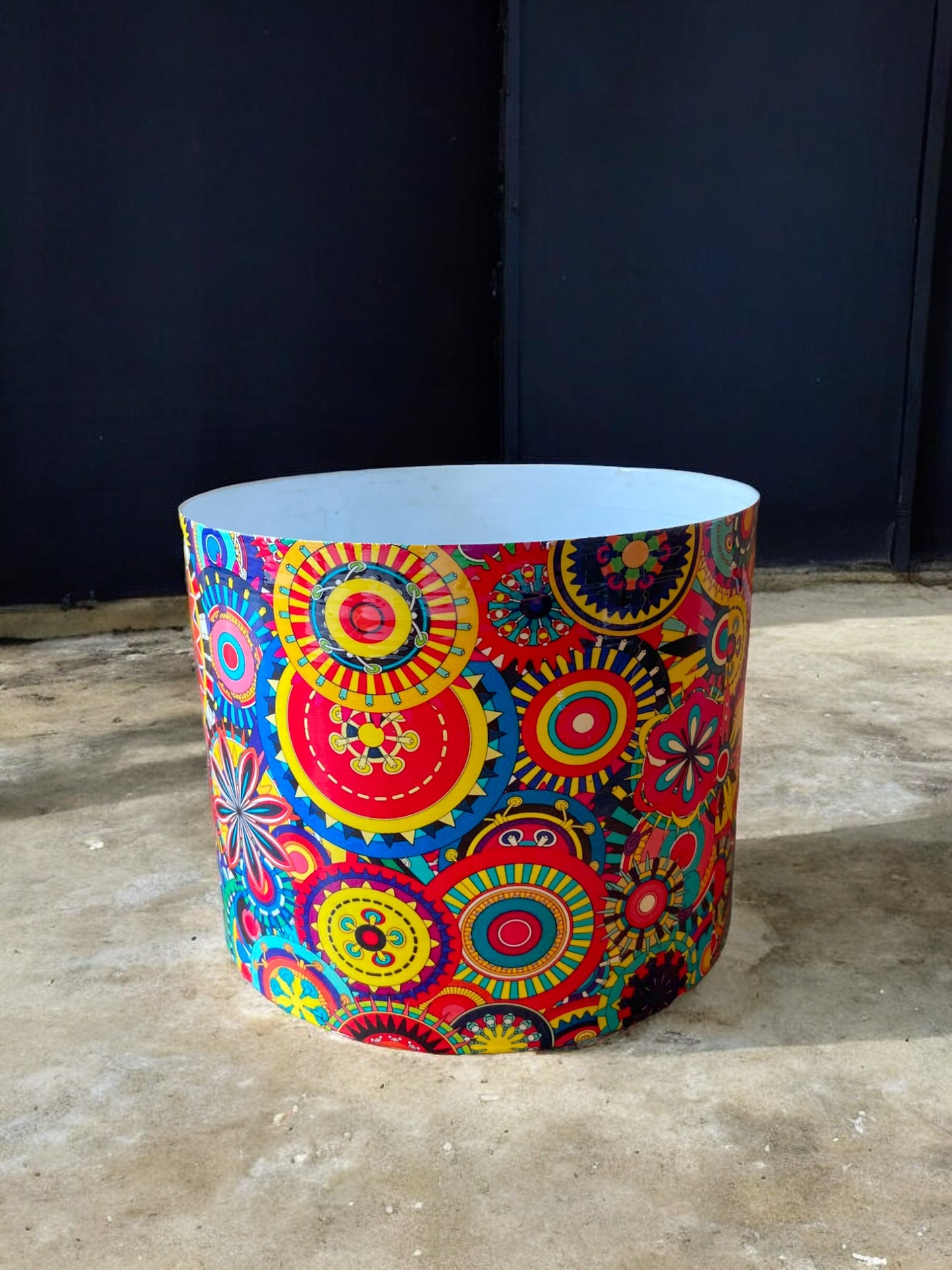 Modern Metal Indoor Planter (Big Size) with Metal Stand